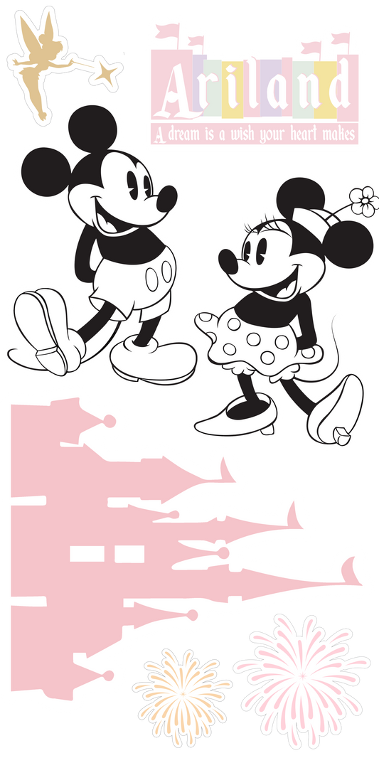 Disneyland Theme Party Cutout Pack